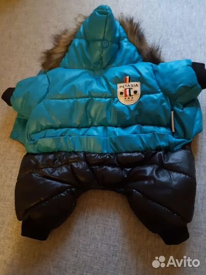 Комбинезон для маленькой собаки зима