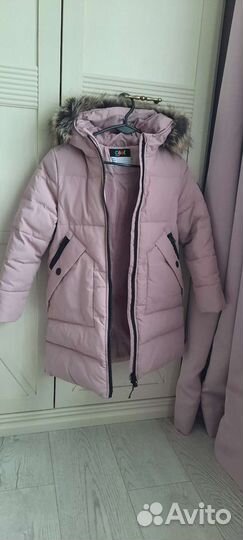 Пуховик детский, рост 134