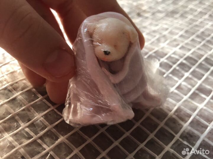 Мыло щенок в полотенце