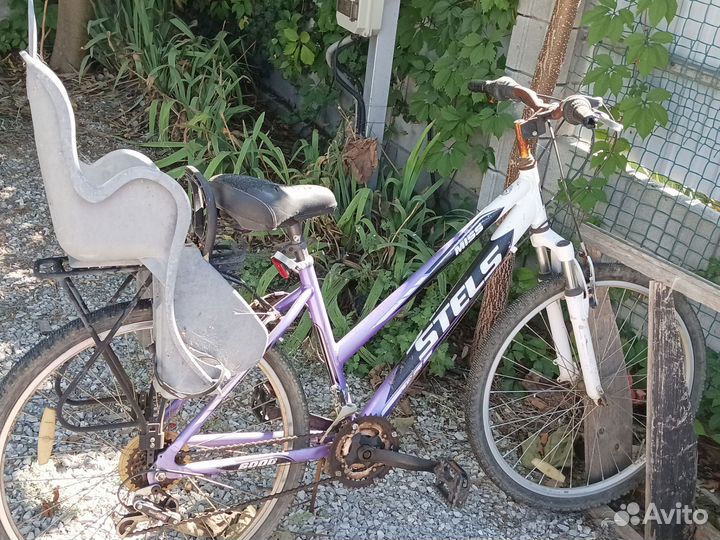 Велосипед с детским креслом