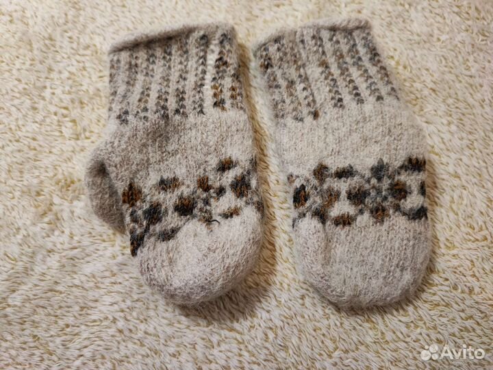 Шапка варежки перчатки для девочки 9 мес-1,5 года