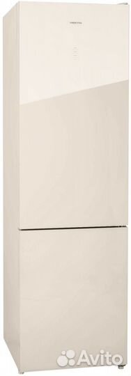 Холодильник Hiberg RFC-400DX nfgy бежевое стекло Новый