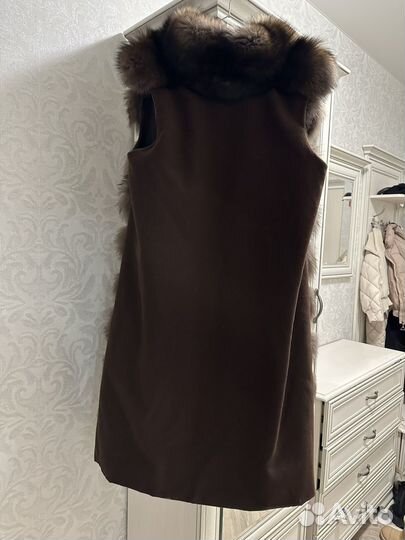 Жилет женский с мехом