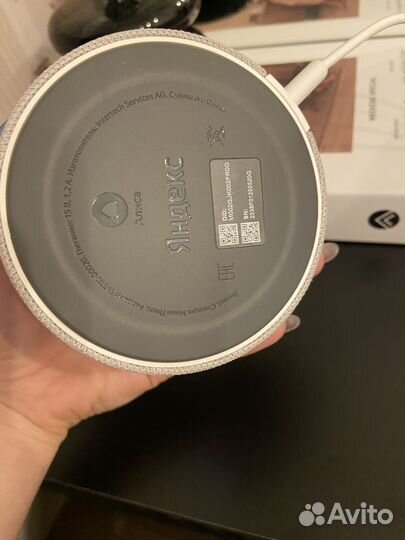 Яндекс станция мини 2 с часами