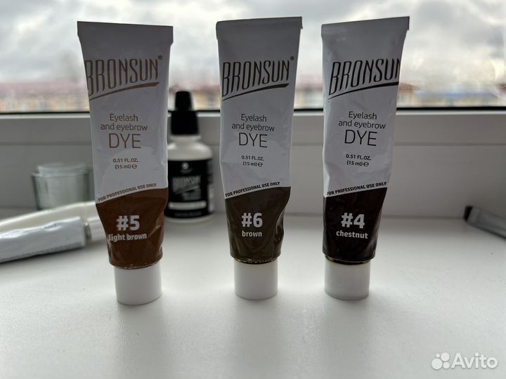 Материалы для бровей