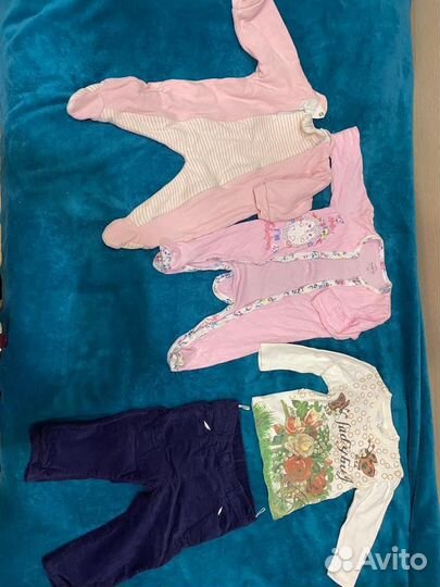 Детские вещи пакетом для девочек