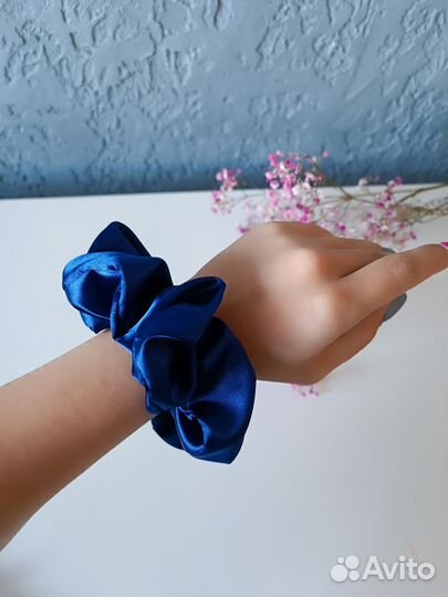 Набор ободок и резинка ручной работы