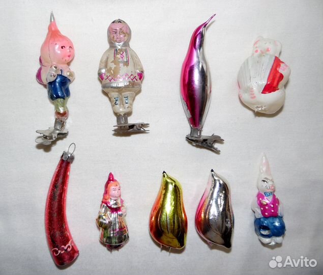 Елочные игрушки СССР в реставрацию
