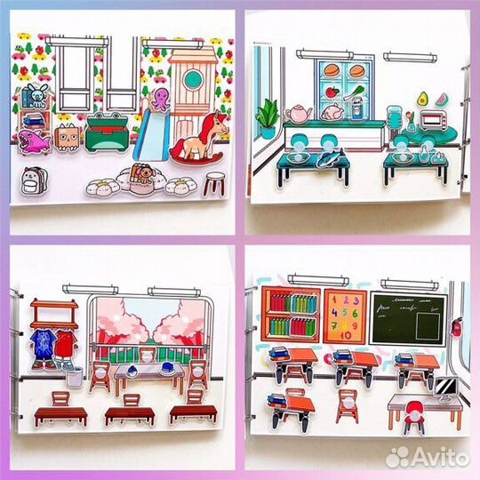 Тока Бока Город мечты игры на липучках