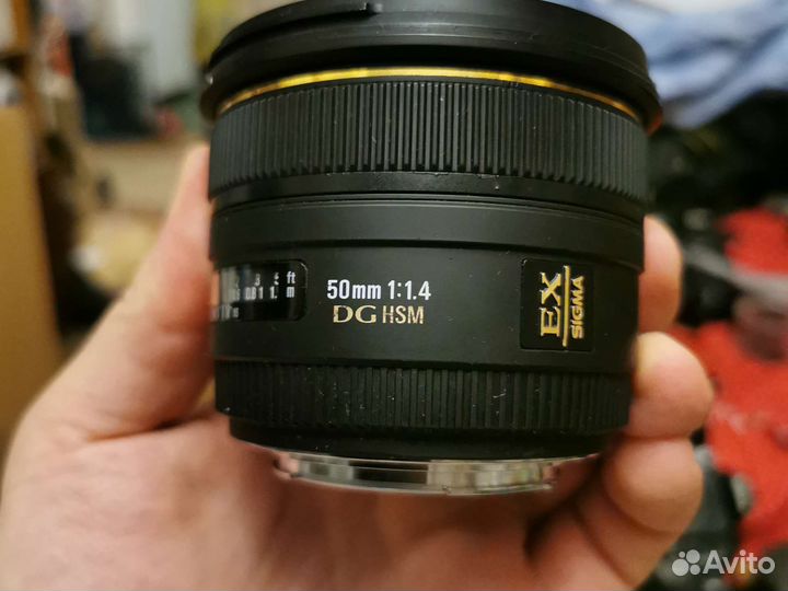 Объектив Sigma 50 1.4g для Canon