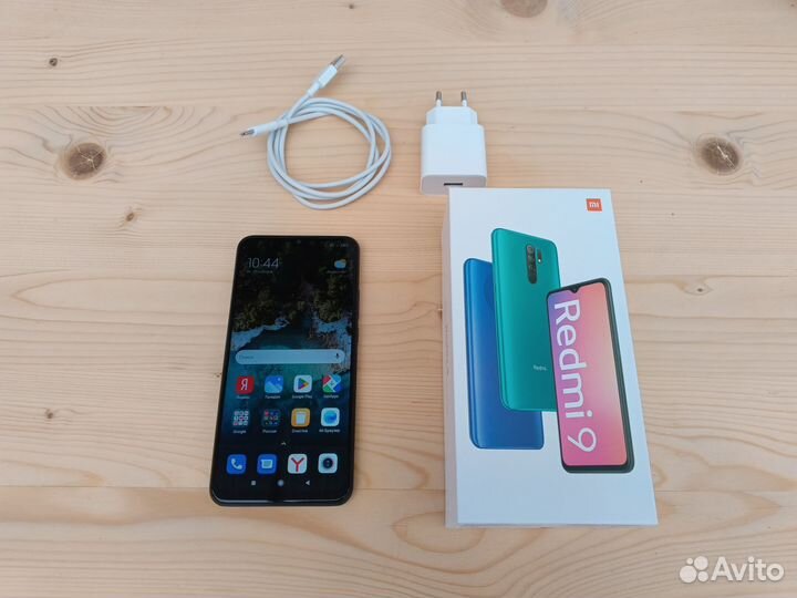 Смартфон Xiaomi Redmi 9 4/64 NFC темно серый