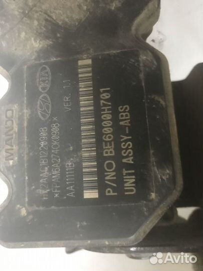 Блок ABS Hyundai Solaris