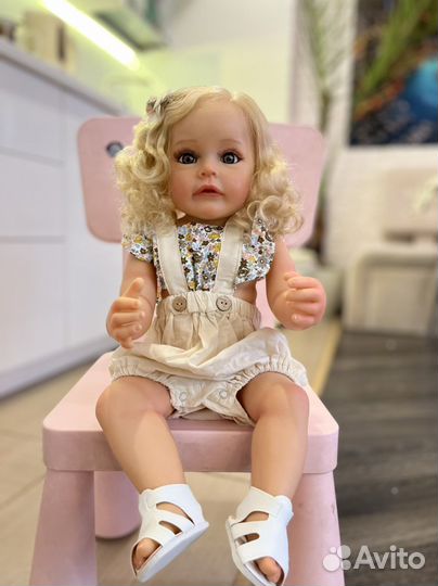 Кукла малышка реборн В наличии. можно купать
