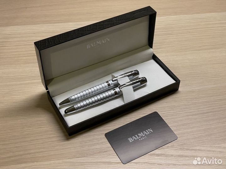 Подарочный набор шариковых ручек Balmain