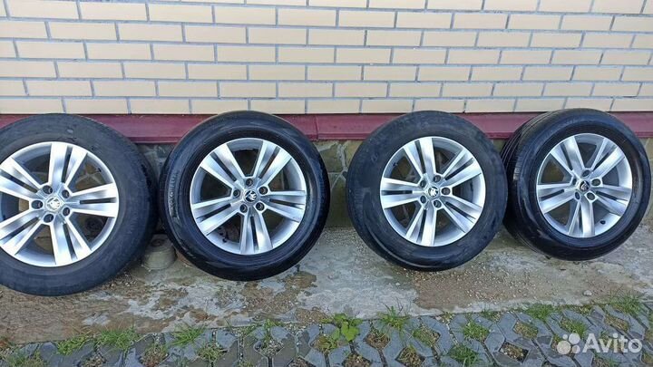 Колёса skoda r17 5 112