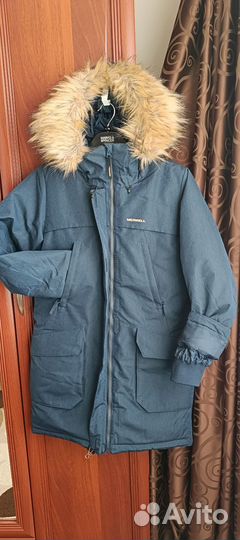 Куртка утепленная Merrell р. 164, синий цвет