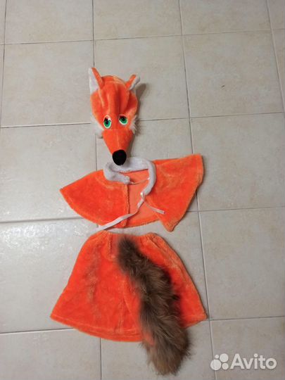 Костюм лисы 4года