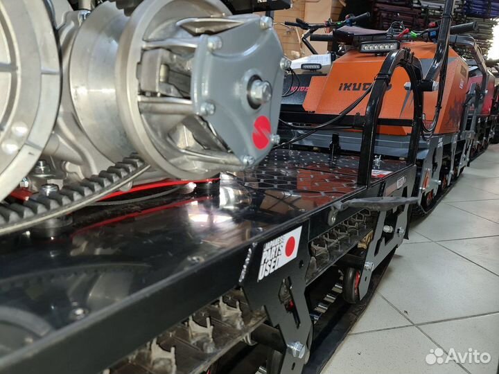 Мотобуксировщик ikudzo 500 EK20(двс dinkin) RED