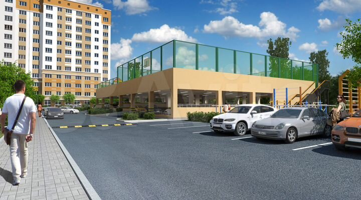 1-к. квартира, 43,9 м², 1/12 эт.