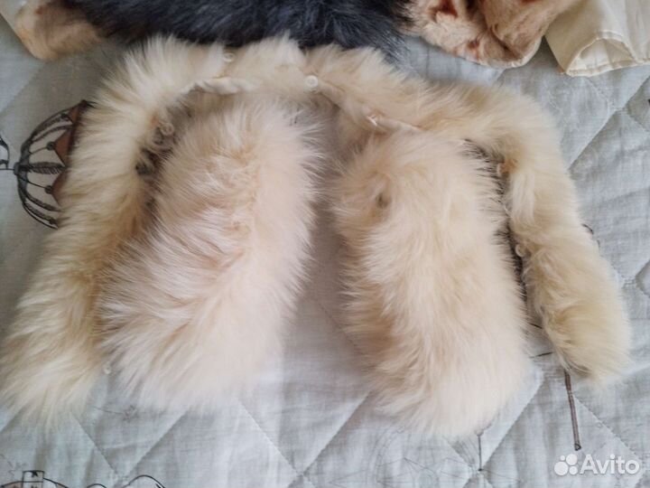 Мех Воротник Манжеты Подкладка