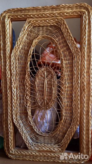 Продам столешницу из натурального ротанга