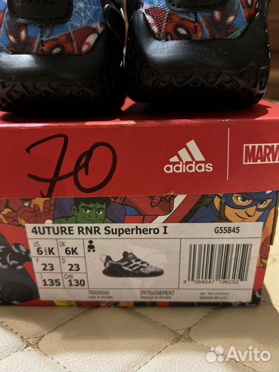 Кроссовки Adidas superhero I оригинал 21.5/6.5US K