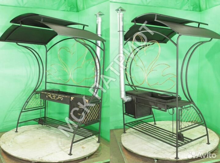 Мангалы в стиле лофт