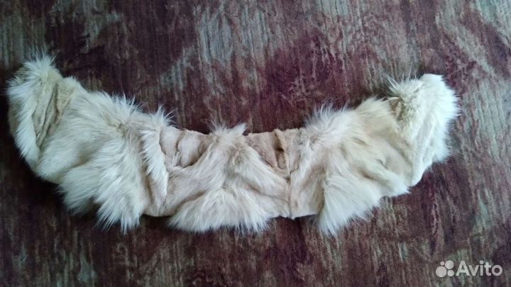 Меховой воротник б/у
