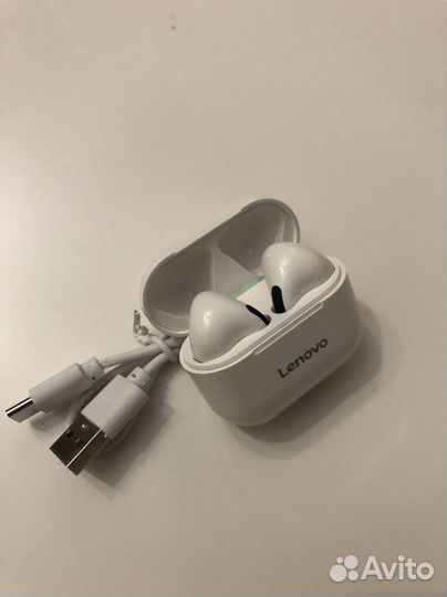 Беспроводные наушники lenovo