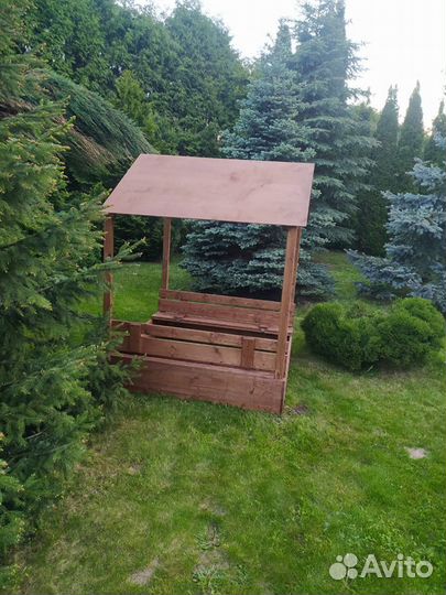 Песочница с крышей для детей