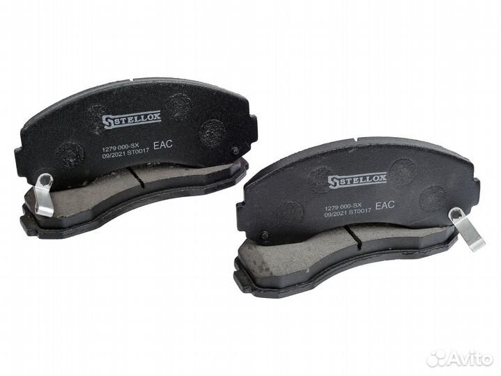 1279 000-SX комплект тормозных колодок дисковы