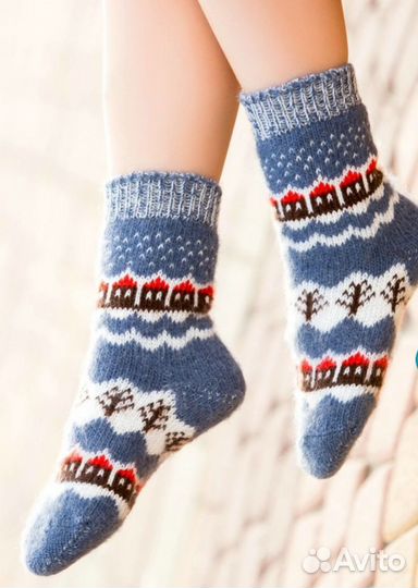 Шерстяные носки новые
