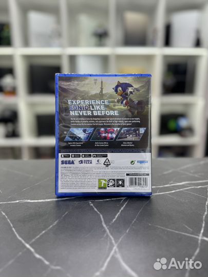 Диск для PS5. Sonic Frontiers