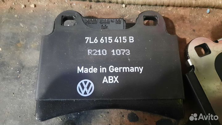 Тормозные колодки Porsche Cayenne/Audi/Touareg