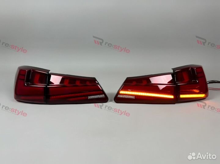 Стопы Lexus IS250 05-12г Led Тюнинг Красные