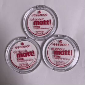 Матирующая пудра Essence, all about matt