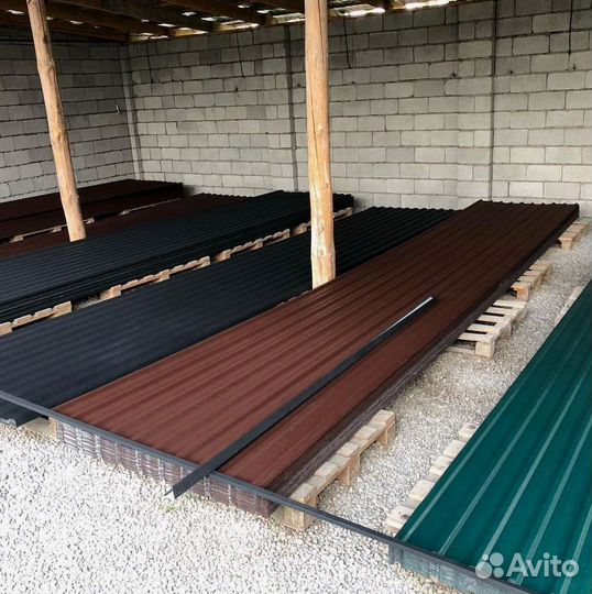 Профнастил (профлист) в наличии. Доставка