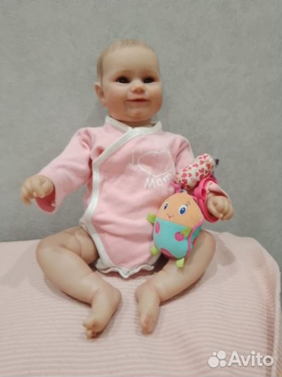Кукла Реборн силиконовая девочка