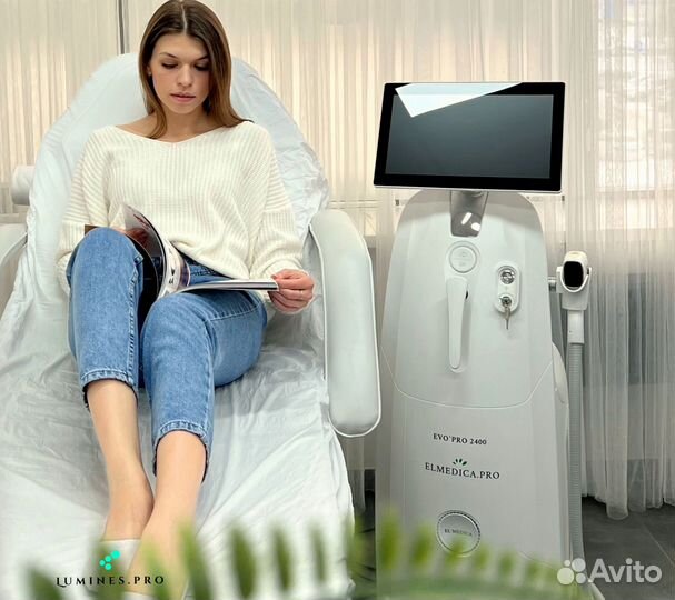 Диодный лазер для эпиляции «Lumines» максплюс 2000 Вт