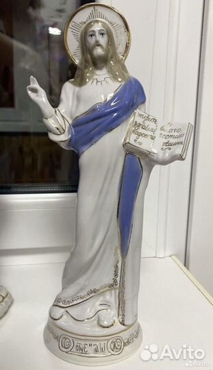 Статуэтка Иисус Дева Мария Фарфор Новые