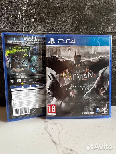 Batman arkham collection для PS4