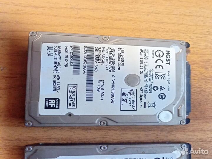 Жесткий диск 1тб и 500гб+сск