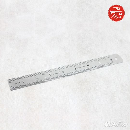 Линейка железная 200 мм. calligrata