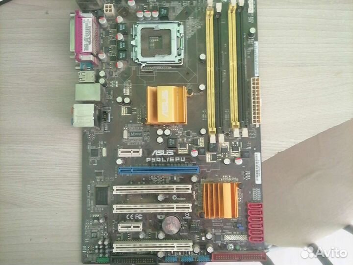 Материнская плата asus p5ql/epu