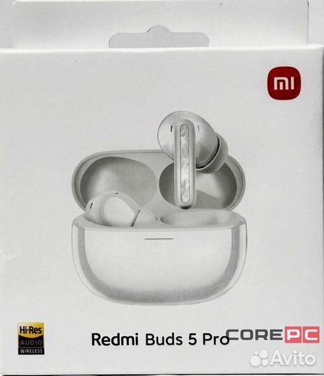 Наушники беспроводные Xiaomi Redmi Buds 5 Pro белы