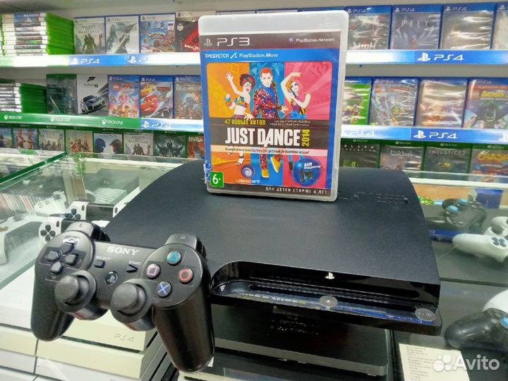 PlayStation 3 Slim + Just Dance 2014