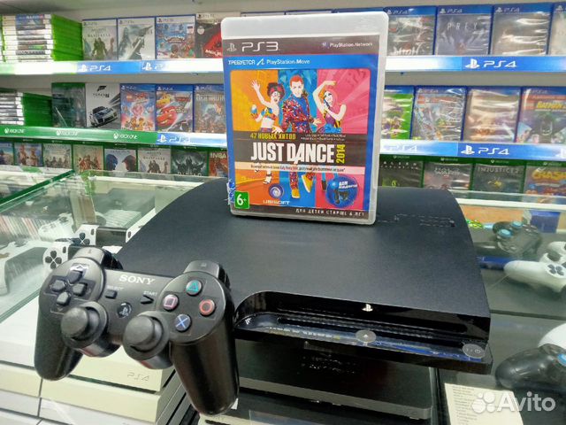 PlayStation 3 Slim + Just Dance 2014