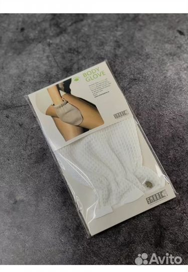 Мочалка-варежка