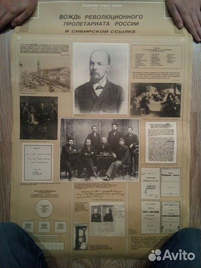 Плакаты СССР В. И. Ленин