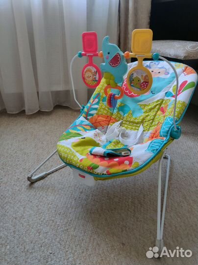 Кресло-шезлонг детское fisher price